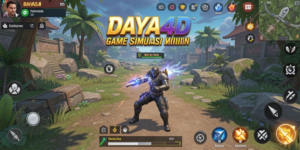 Gameplay menarik di dalam dunia simulasi DAYA4D.