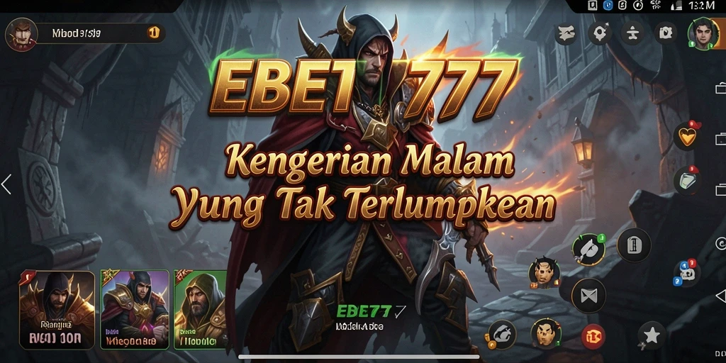 Screenshot gameplay <strong>EBET777</strong> menampilkan suasana kegelapan penuh ketegangan.