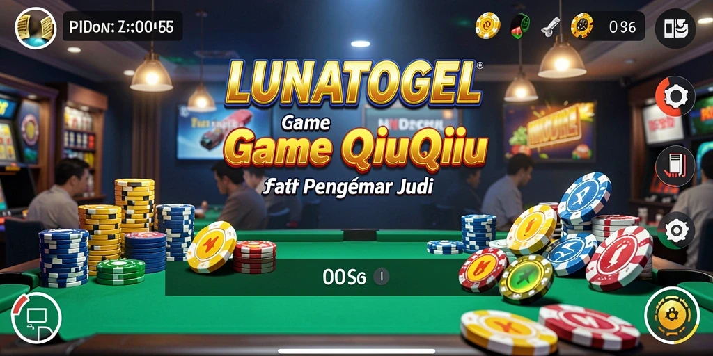 Screenshot gameplay QiuQiu LUNATOGEL yang seru.