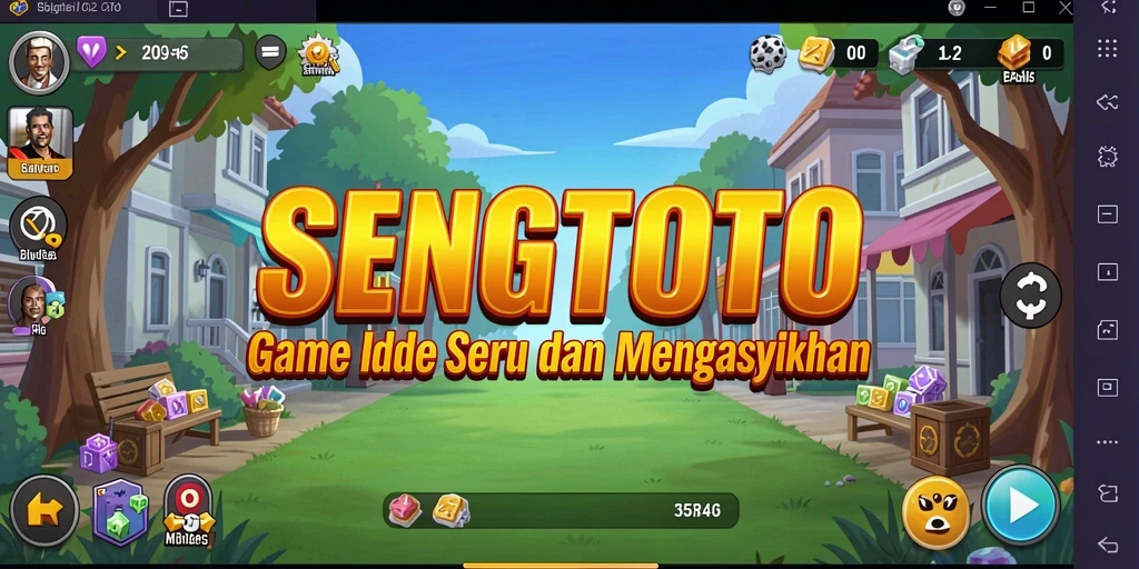 Screenshot gameplay SENGTOTO menampilkan pengalaman permainan Idle yang seru.