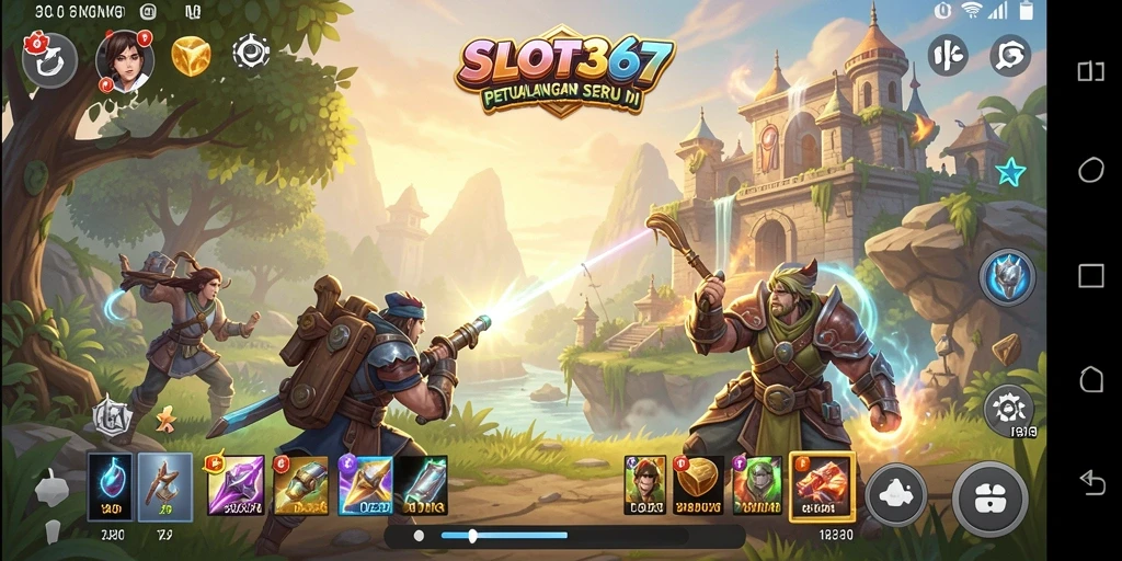 Tampilan menarik dari gameplay SLOT367 di dunia terbuka.
